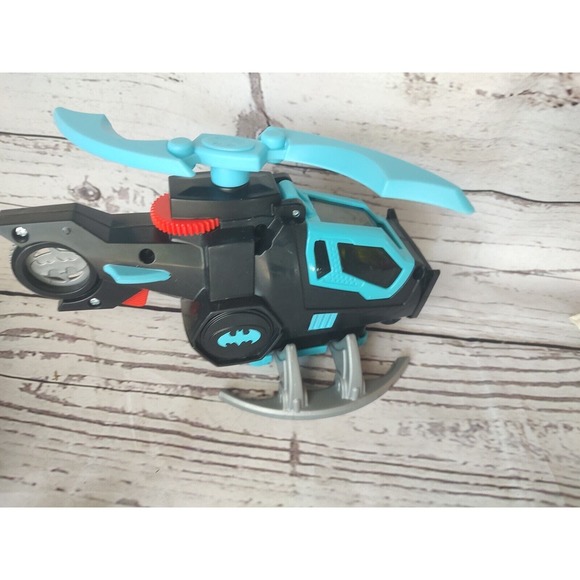 Imaginext DC Super Friends Batman Batcopter Helicopter & Batmobile W/ Figure - Picture 9 of 10